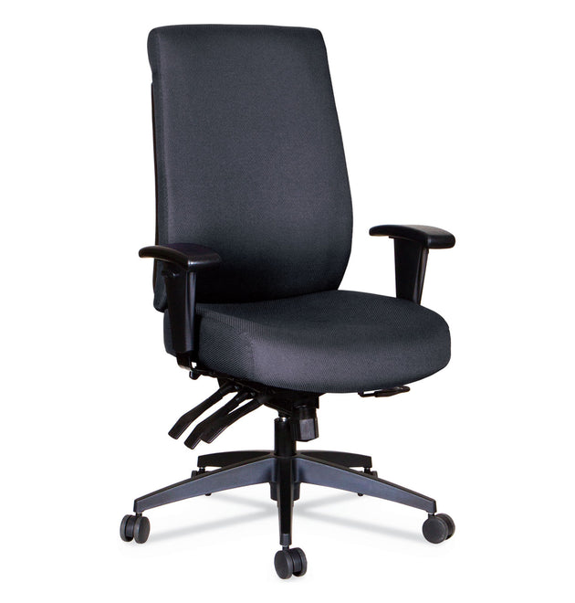 Alera Wrigley Series 24/7 High Performance High-Back Multifunction Task Chair, Supports 300 lb, 17.24