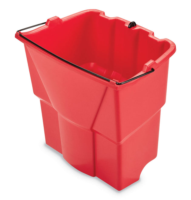 WaveBrake 2.0 Dirty Water Bucket, 18 qt, Plastic, Red