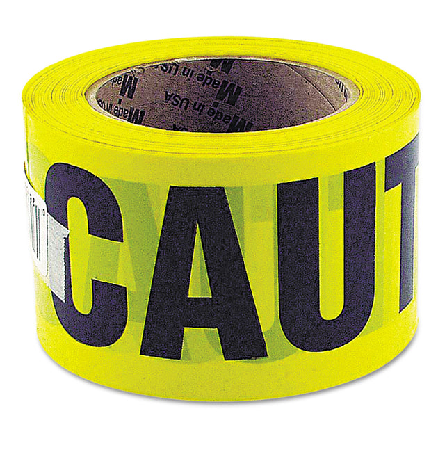 Caution Safety Tape, Non-Adhesive, 3