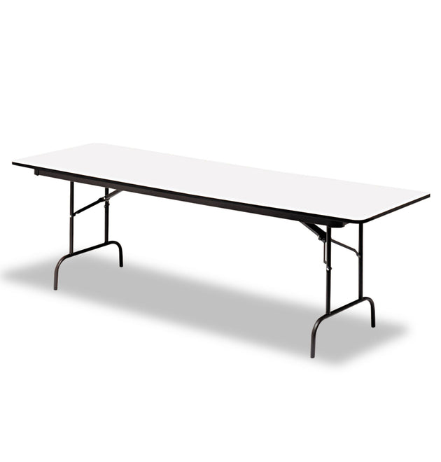 OfficeWorks Commercial Wood-Laminate Folding Table, Rectangular, 72