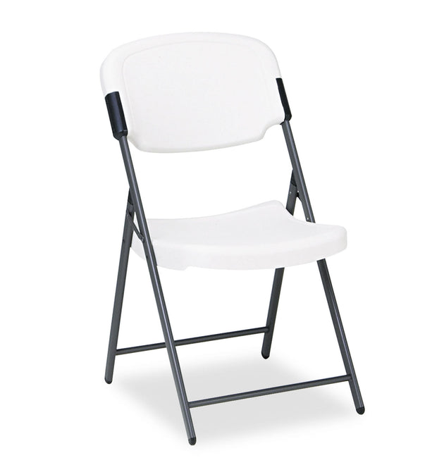 Rough n Ready Commercial Folding Chair, Supports Up to 350 lb, 15.25