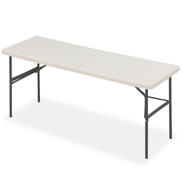 IndestrucTable Classic Folding Table, Rectangular, 72