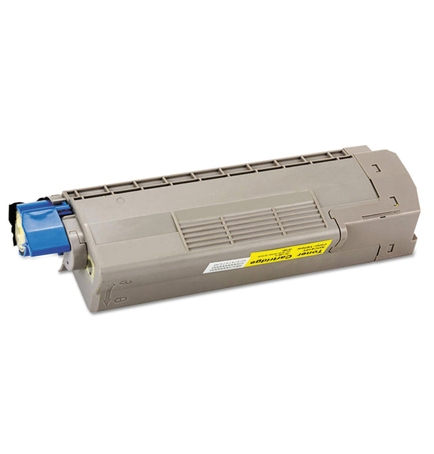 Remanufactured Yellow Toner, Replacement for 44315301, 6,000 Page-Yield