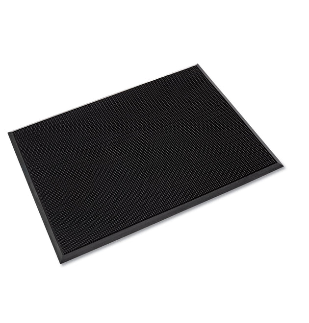 Mat-A-Dor Entrance/Antifatigue Mat, Rubber, 36 x 72, Black