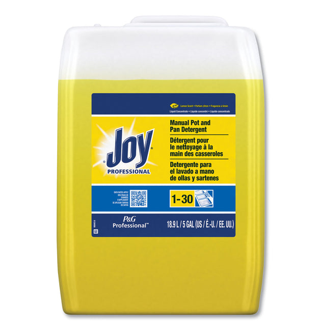 Dishwashing Liquid, Lemon Scent, 5 gal Cube