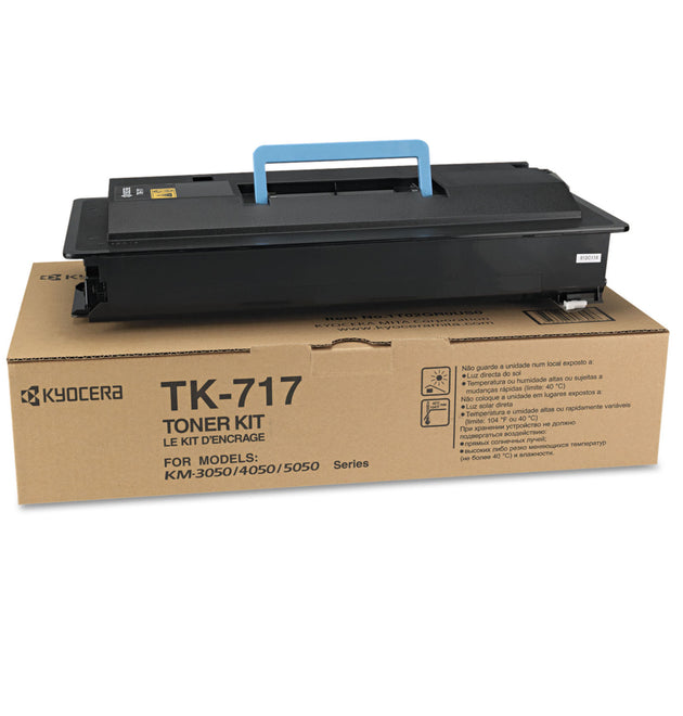 TK717 Toner, 34,000 Page-Yield, Black