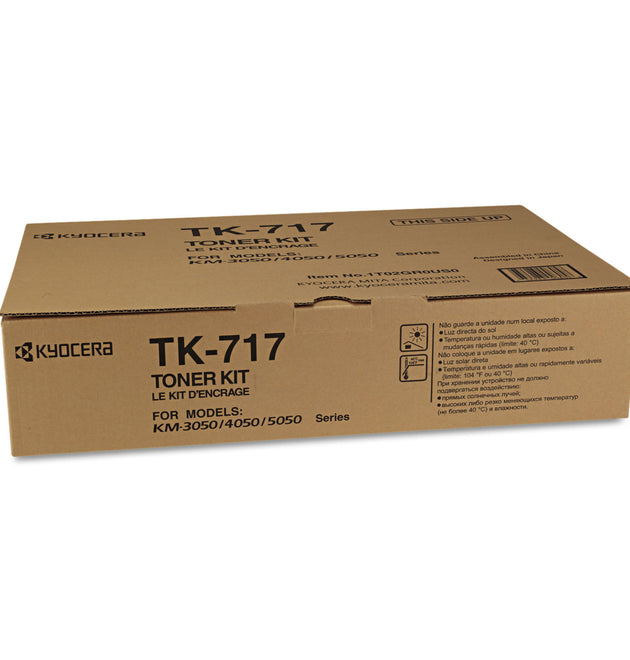 TK717 Toner, 34,000 Page-Yield, Black