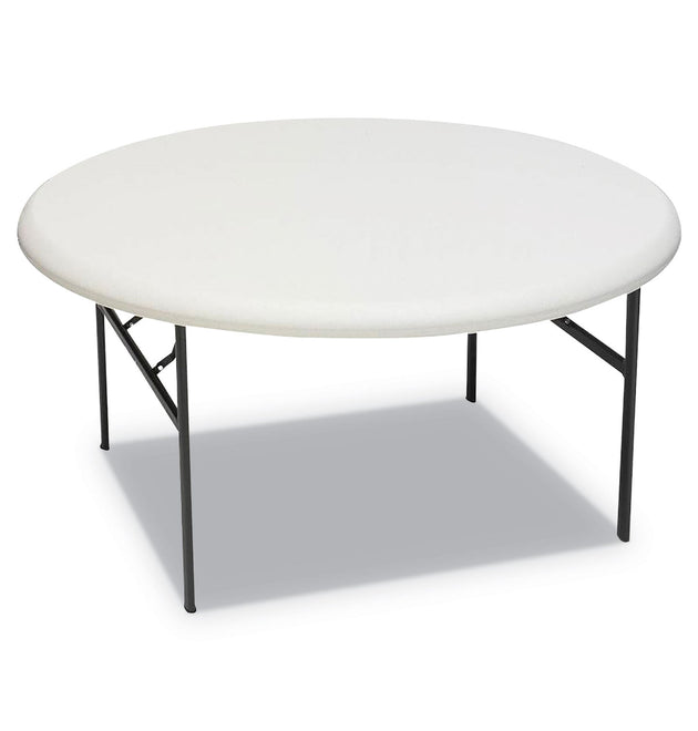 IndestrucTable Classic Folding Table, Round, 60