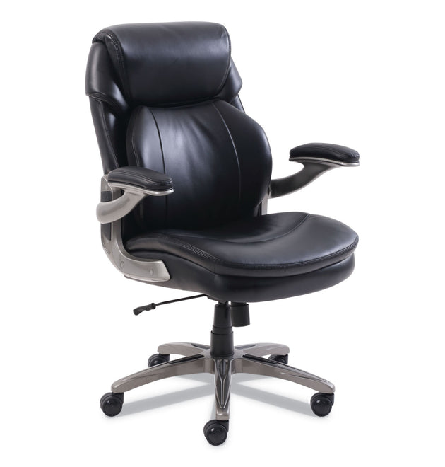 Cosset Mid-Back Executive Chair, Supports Up to 275 lb, 18.5