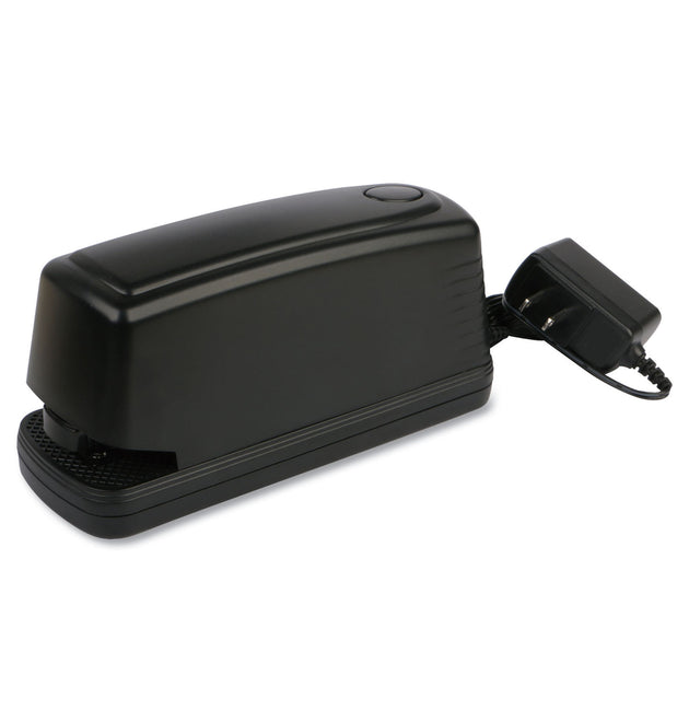 Electric Stapler with Staple Channel Release Button, 20-Sheet Capacity, Black