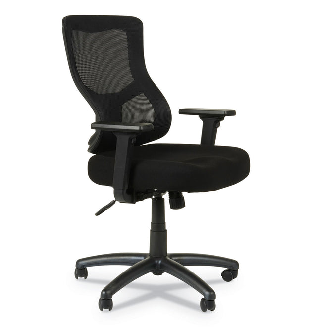 Alera Elusion II Series Mesh Mid-Back Swivel/Tilt Chair, Adjustable Arms, Supports 275lb, 17.51