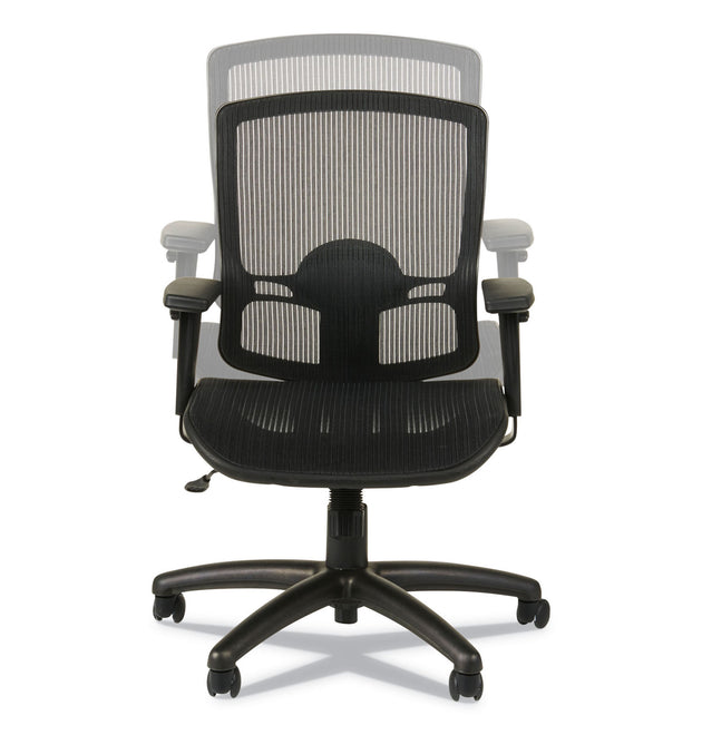 Alera Etros Series Suspension Mesh Mid-Back Synchro Tilt Chair, Supports Up to 275 lb, 15.74