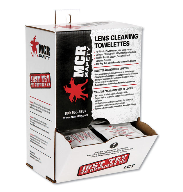 Lens Cleaning Towelettes, 100/Box, 10 Box/Carton