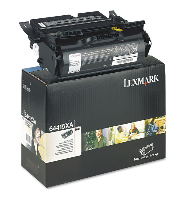 64415XA Return Program Extra High-Yield Toner, 32,000 Page-Yield, Black