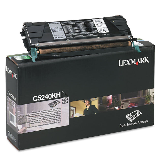 C5240KH Return Program High-Yield Toner, 8,000 Page-Yield, Black