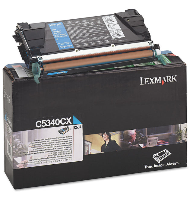 C5340CX Return Program Extra High-Yield Toner, 7,000 Page-Yield, Cyan