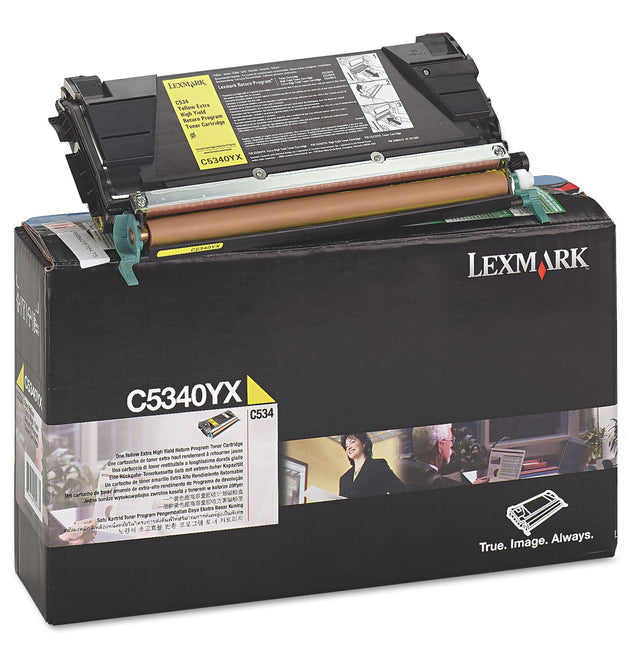 C5340YX Return Program High-Yield Toner, 7,000 Page-Yield, Yellow