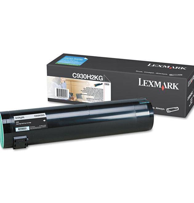 C930H2KG High-Yield Toner, 38,000 Page-Yield, Black