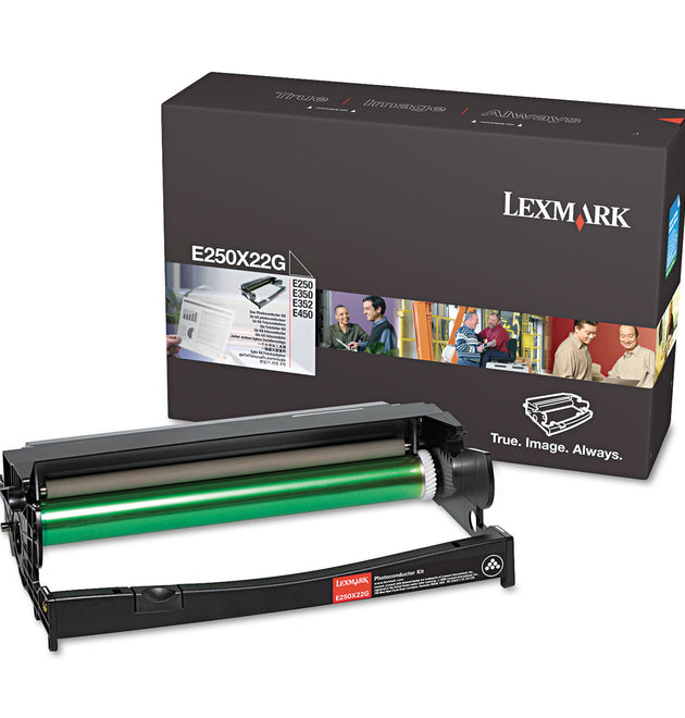 E250X22G Photoconductor Kit, 30,000 Page-Yield, Black