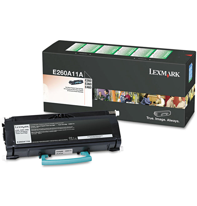 E260A11A Return Program Toner, 3,500 Page-Yield, Black