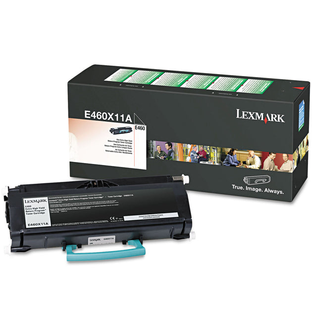 E460X11A Return Program Extra High-Yield Toner, 15,000 Page-Yield, Black