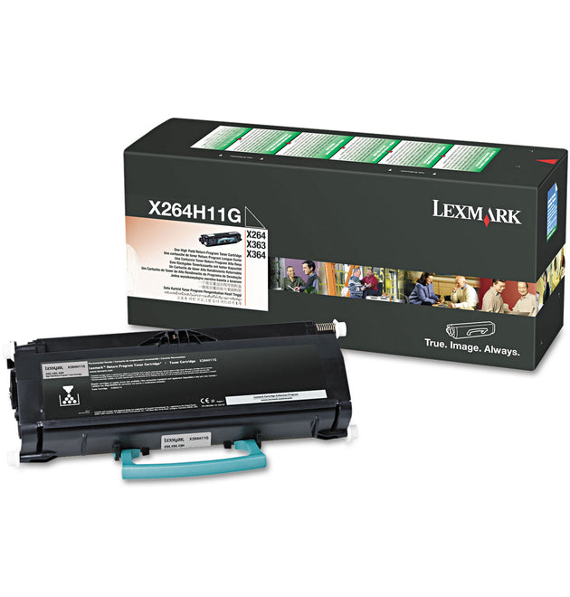 X264H11G Return Program High-Yield Toner, 9,000 Page-Yield, Black