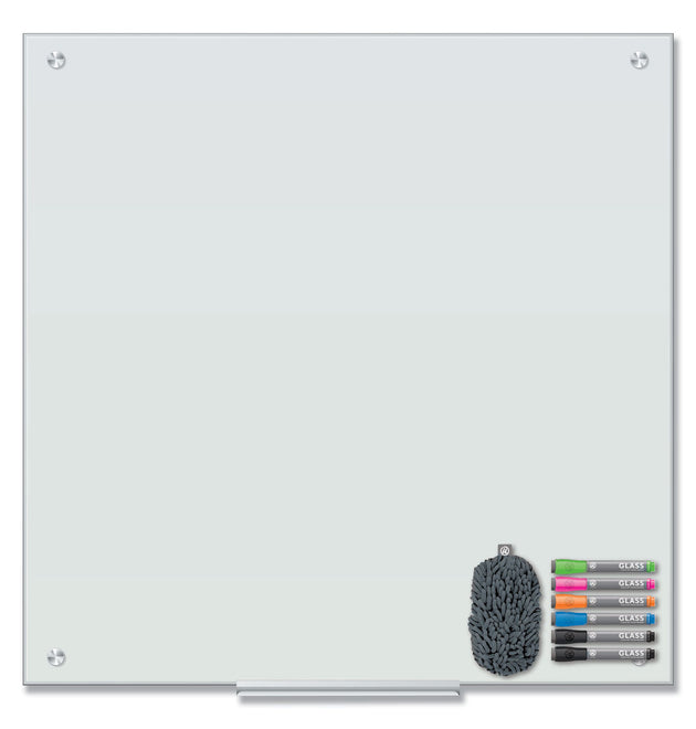 Magnetic Glass Dry Erase Board Value Pack, 35