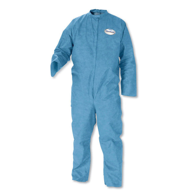 A20 Breathable Particle-Pro Coveralls, Zip, 4X-Large, Blue, 24/Carton