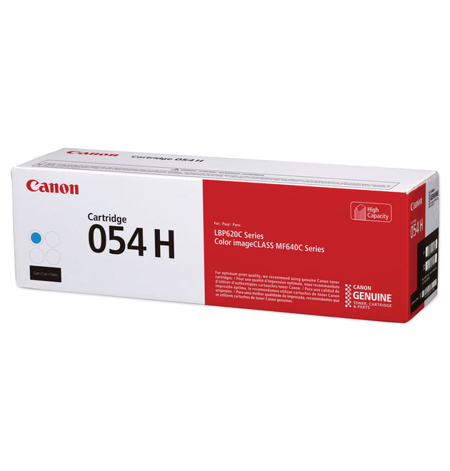 3027C001 (054H) High-Yield Toner, 2,300 Page-Yield, Cyan