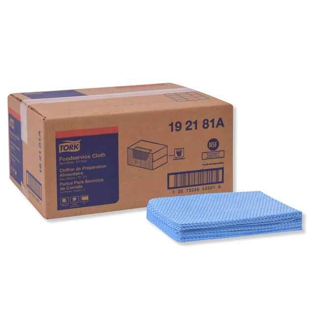 Foodservice Cloth, 13 x 21, Blue, 240/Carton