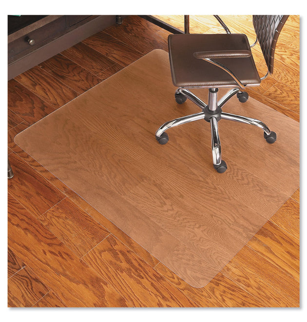 EverLife Chair Mat for Hard Floors, Light Use, Rectangular, 46 x 60, Clear