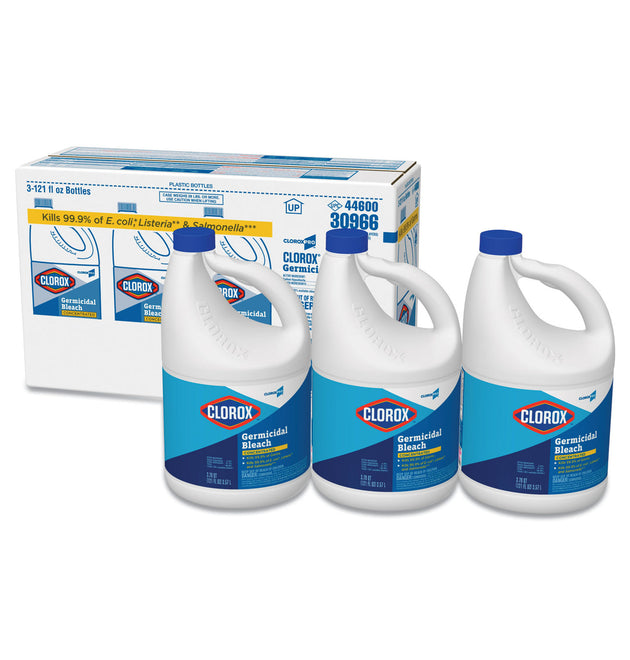 Concentrated Germicidal Bleach, Regular, 121 oz Bottle