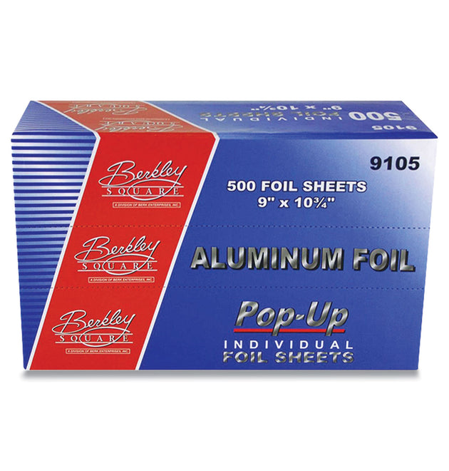 Pop-Up Aluminum Foil, 9 x 10.75, 500 Sheets/Pack, 6 Packs/Carton