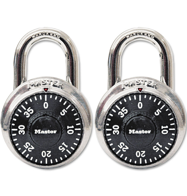 Combination Lock, Stainless Steel, 1.87