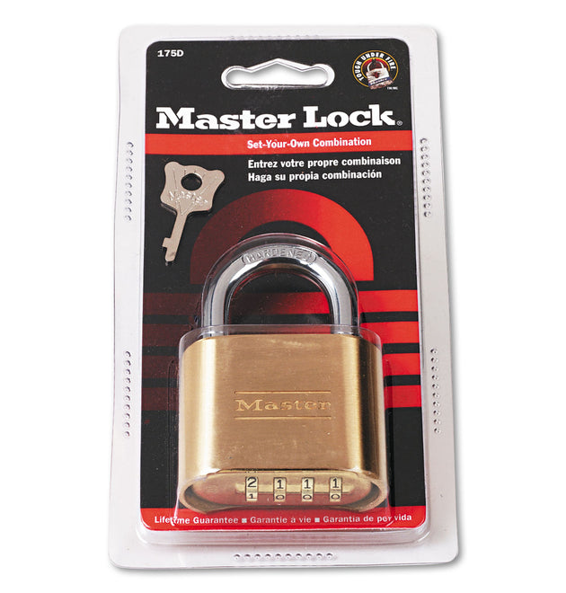 Resettable Combination Padlock, 2