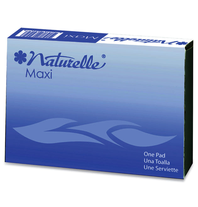 Naturelle Maxi Pads, #4 For Vending Machines, 250 Individually Wrapped/Carton