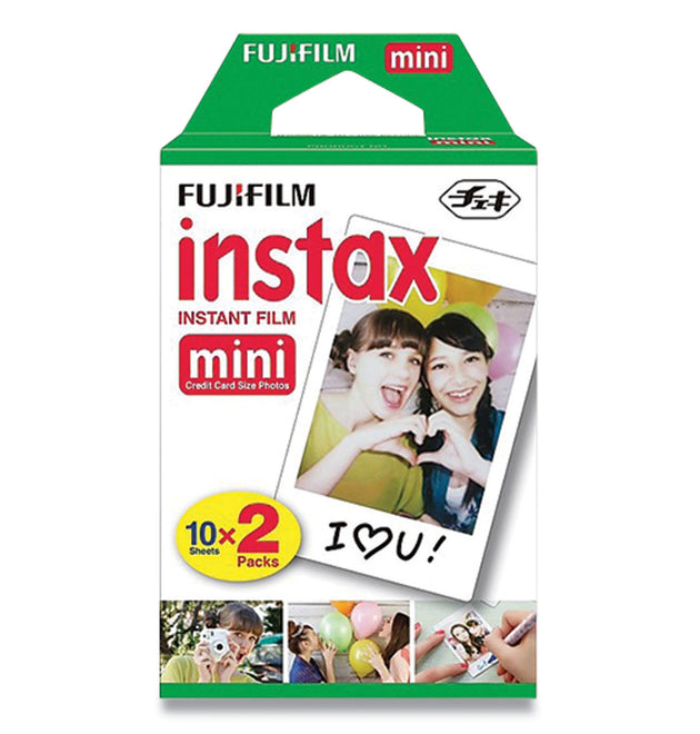 Instax Mini Film, 800 ASA, Color, 20 Sheets