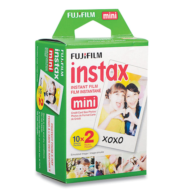 Instax Mini Film, 800 ASA, Color, 20 Sheets