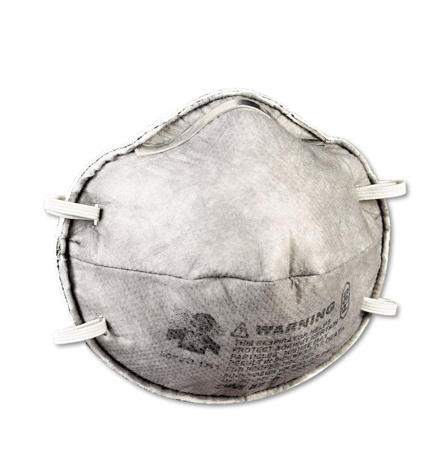 R95 Particulate Respirator w/Nuisance-Level Organic Vapor Relief, One Size Fits All, 20/Box