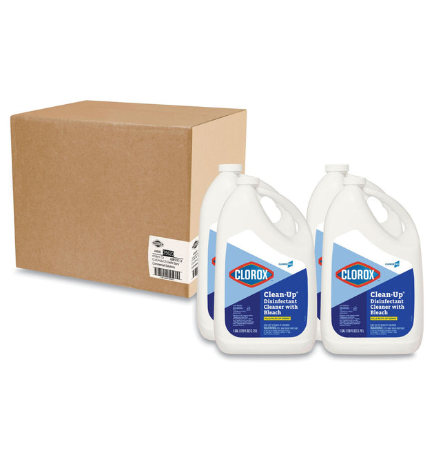 Clorox Pro Clorox Clean-up, Fresh Scent, 128 oz Refill Bottle, 4/Carton