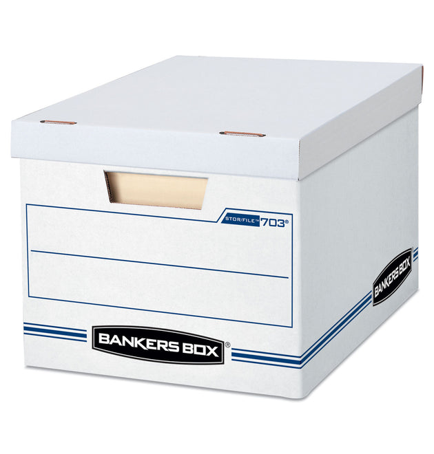 STOR/FILE Basic-Duty Storage Boxes, Letter/Legal Files, 12