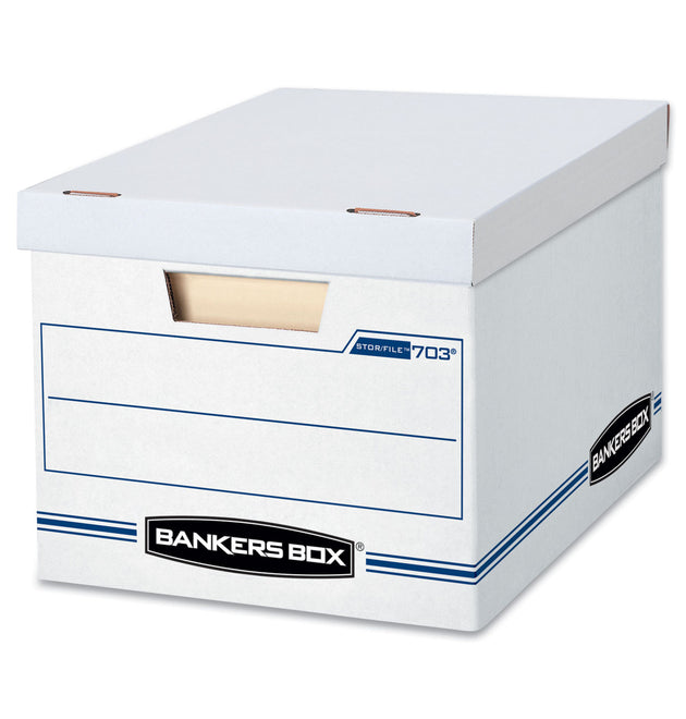 STOR/FILE Basic-Duty Storage Boxes, Letter/Legal Files, 12.5