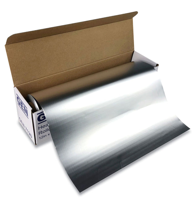 Heavy-Duty Aluminum Foil Roll, 12