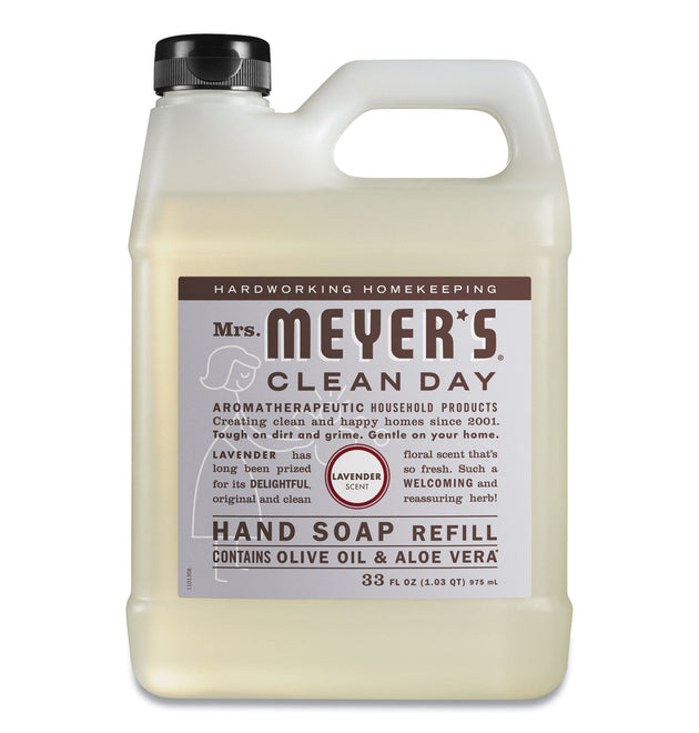 Clean Day Liquid Hand Soap, Lavender, 33 oz, 6/Carton