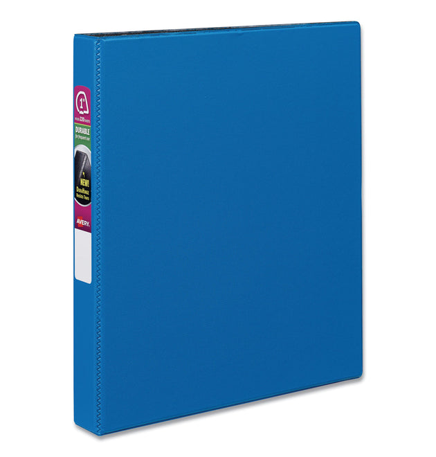 Durable Non-View Binder with DuraHinge and Slant Rings, 3 Rings, 1