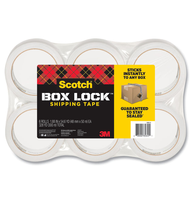 Box Lock Shipping Packaging Tape, 3