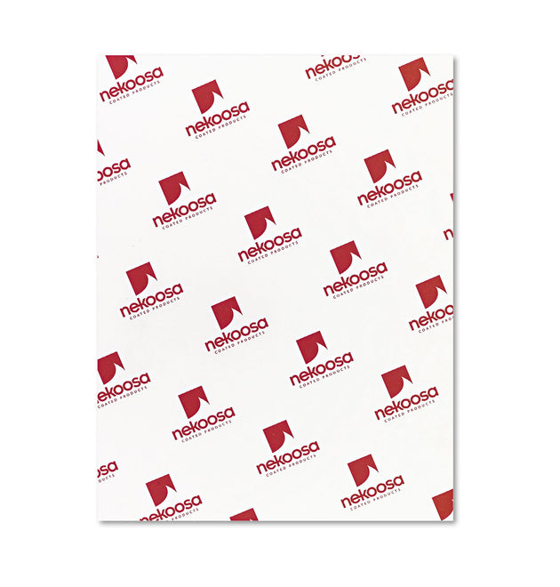 Fast Pack Digital Carbonless Paper, 1-Part, 8.5 x 11, White, 500 Sheets/Ream, 5 Reams/Carton