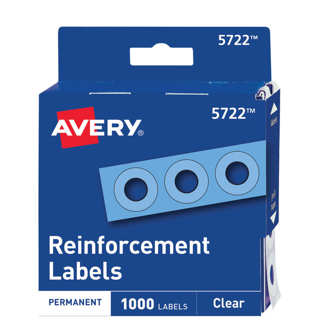 Dispenser Pack Hole Reinforcements, 0.25