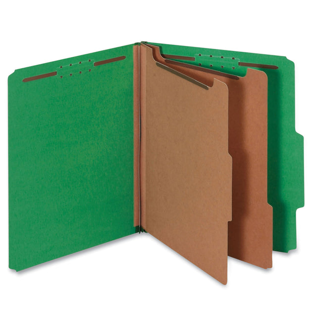 Bright Colored Pressboard Classification Folders, 2