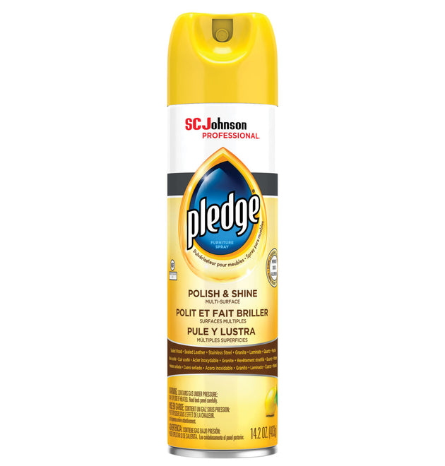 Furniture Polish, Lemon, 14.2 oz Aerosol Spray